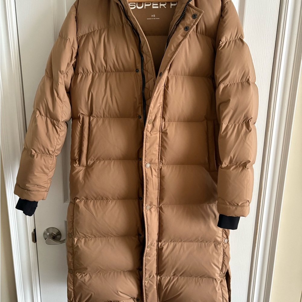 Aritzia Brown Puffer Jacket